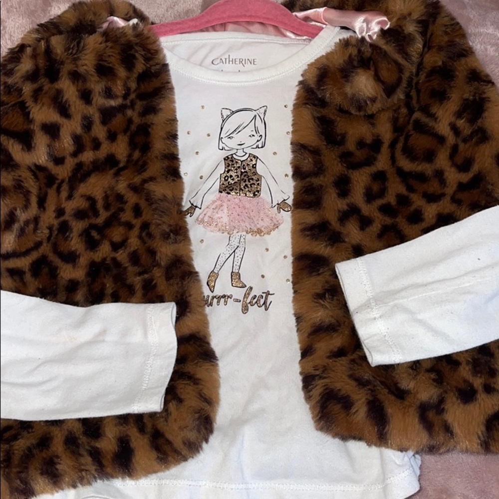 Vest & long sleeve top